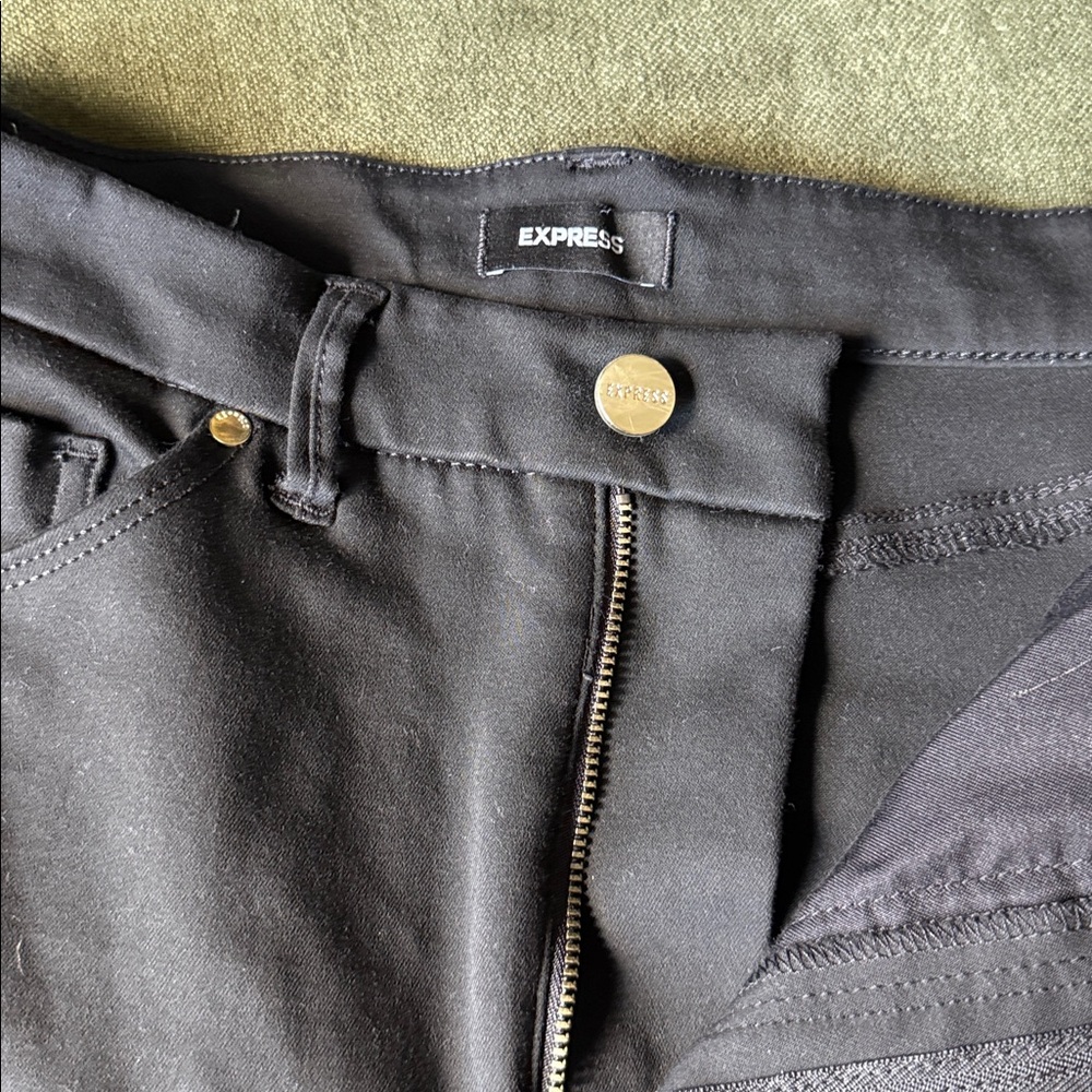 Express High Rise Skinny Jeans - Picture 2 of 3